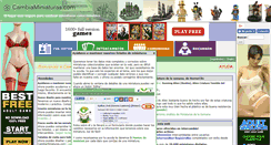 Desktop Screenshot of cambiaminiaturas.com